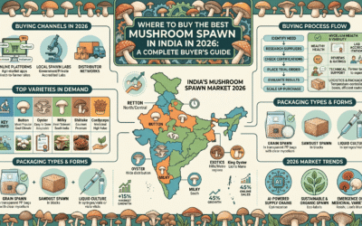 Where to Buy the Best Mushroom Spawn in India in 2026: A Complete Buyer’s Guide
